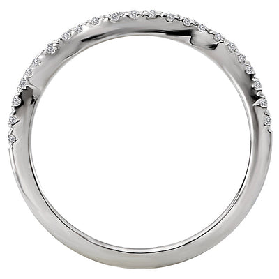 Curved Wedding Band