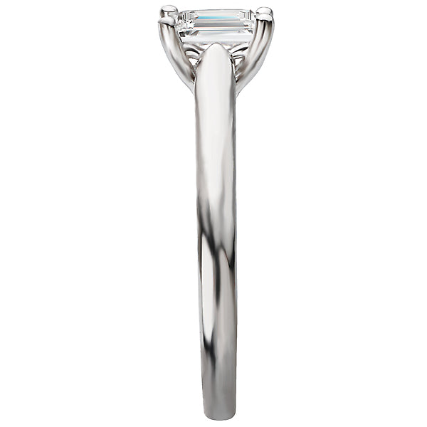 Solitaire Semi-Mount Diamond Ring