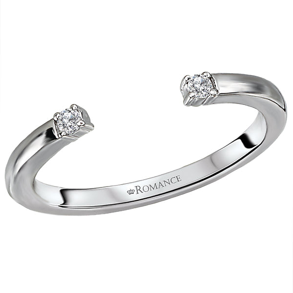 diamond nesting wedding ring