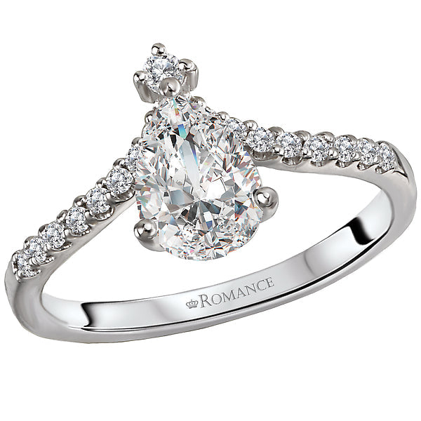 diamond semi-mount engagement ring