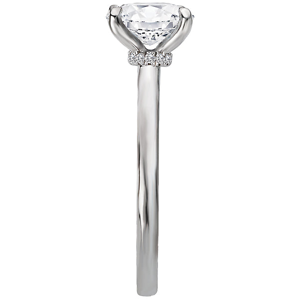 Diamond Semi-Mount Engagement Ring