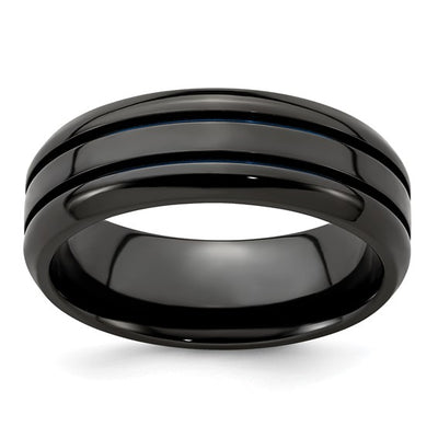 Black Titanium & Blue Anodized