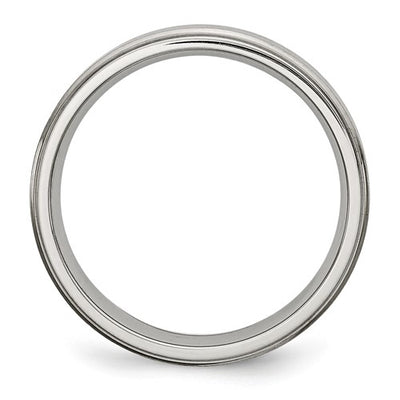 Stainless Steel 6MM Polished Band