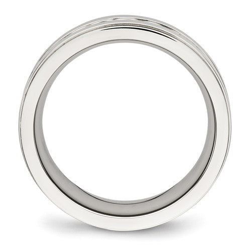 Stainless Steel Twisted Band