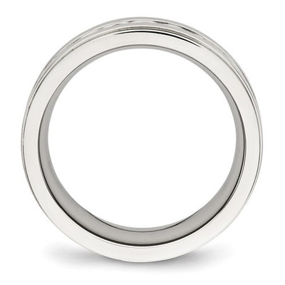 Stainless Steel Twisted Band