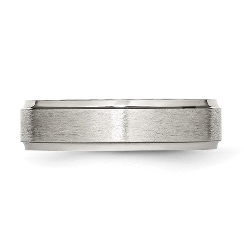 Stainless Steel 6MM Polished Band