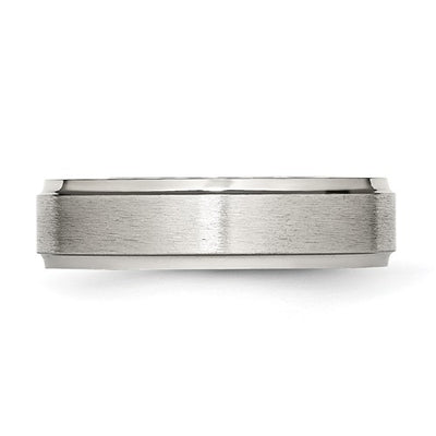 Stainless Steel 6MM Polished Band