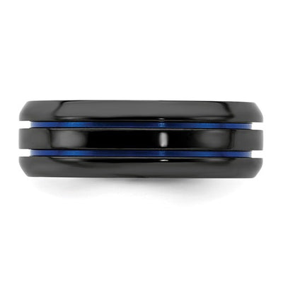 Black Titanium & Blue Anodized
