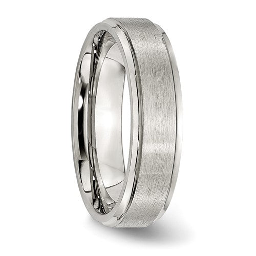 Stainless Steel 6MM Polished Band
