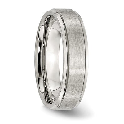 Stainless Steel 6MM Polished Band