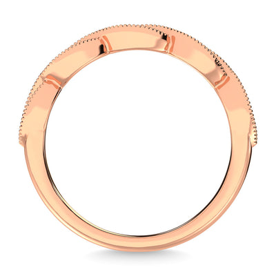 Diamond 1/5 Ct.Tw. Stack Band in 14K Rose Gold