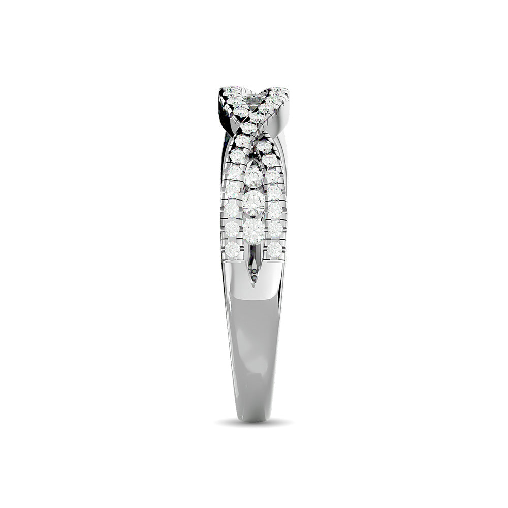 Diamond 1/3 ct tw Stackable band in 14K White Gold