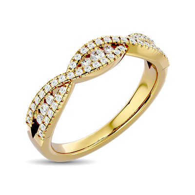 Diamond 1/3 ct tw Stackable band in 14K Yellow Gold
