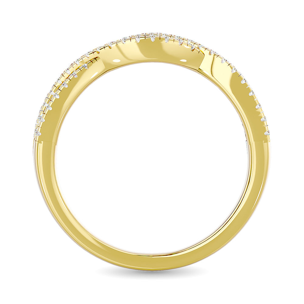 Diamond 1/3 ct tw Stackable band in 14K Yellow Gold