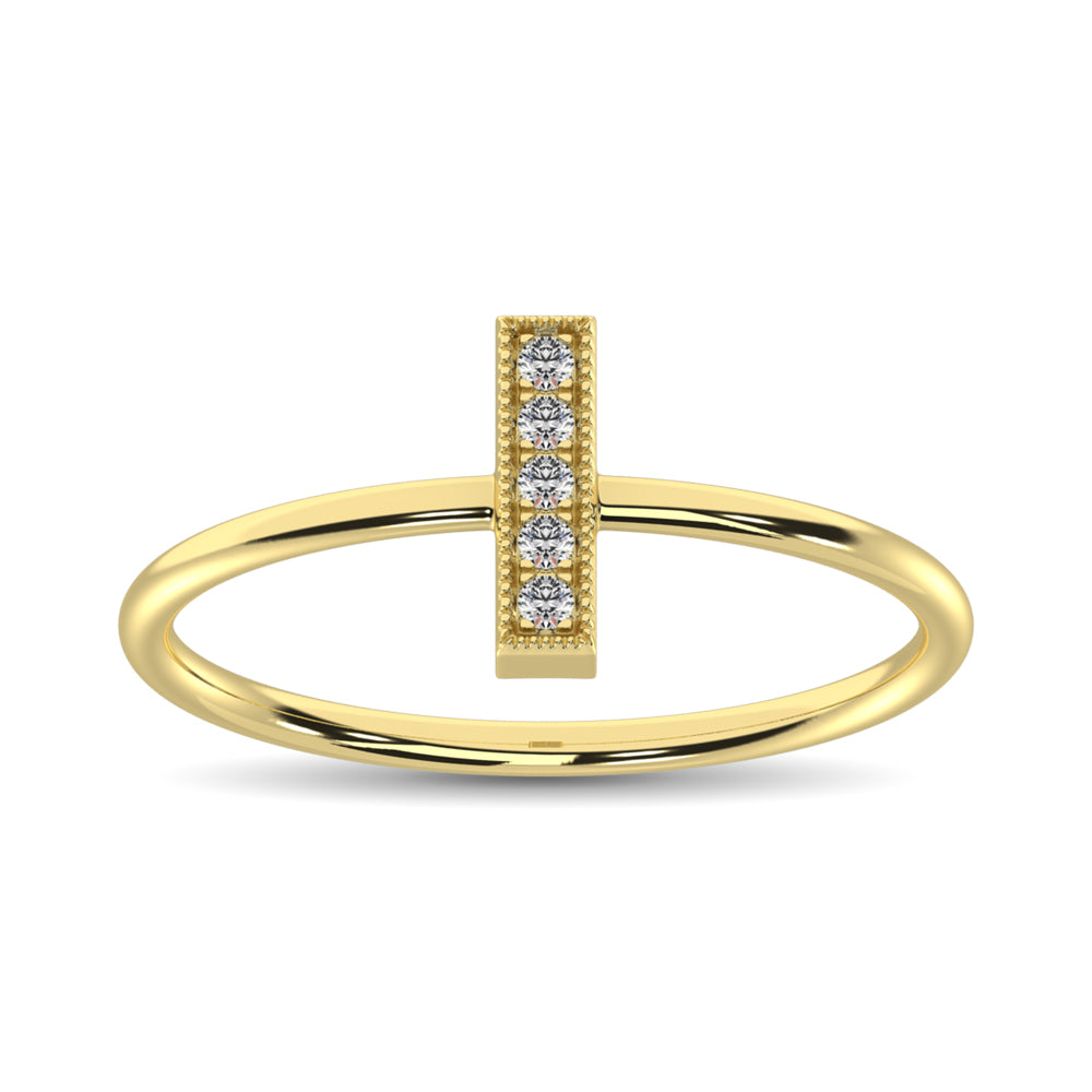 Diamond 1/20 Ct.Tw. Fashion Ring in 10K Yellow Gold